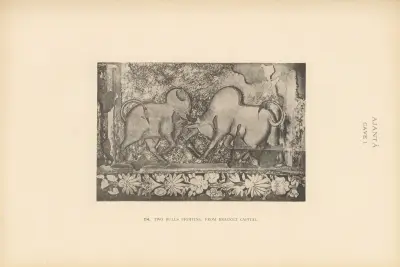 Målningarna i de buddhistiska grottemplen i Ajantâ, Khandesh, Indien, pl. 113 av John Griffiths