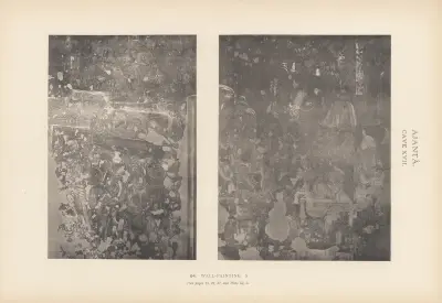 The paintings in the Buddhist cave-temples of Ajantâ, Khandesh, India Pl.063 av John Griffiths