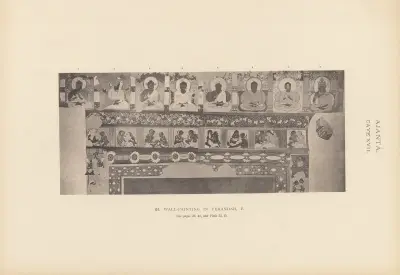 The paintings in the Buddhist cave-temples of Ajantâ, Khandesh, India Pl.060 av John Griffiths