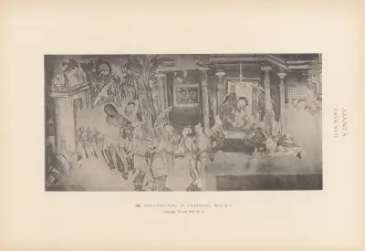 The paintings in the Buddhist cave-temples of Ajantâ, Khandesh, India Pl.057 av John Griffiths