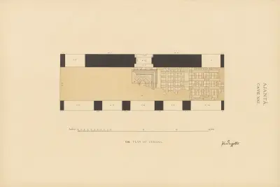 The paintings in the Buddhist cave-temples of Ajantâ, Khandesh, India Pl.155 av John Griffiths