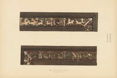 The paintings in the Buddhist cave-temples of Ajantâ, Khandesh, India Pl.141 av John Griffiths