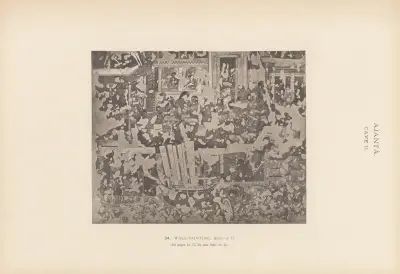 The paintings in the Buddhist cave-temples of Ajantâ, Khandesh, India Pl.033 av John Griffiths