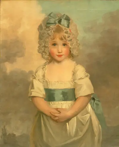 Miss Charlotte Papendick som barn av John Hoppner