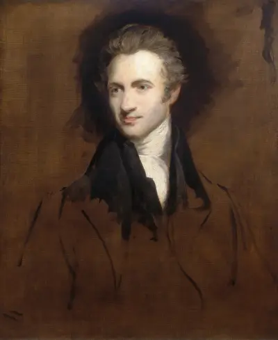 Porträtt av en gentleman av John Hoppner