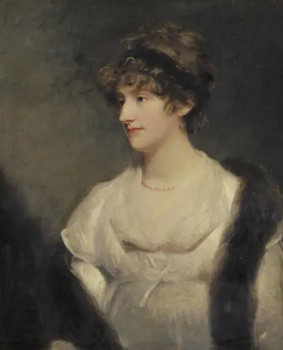 Portrait Of Jane Frere, Lady Orde av John Hoppner