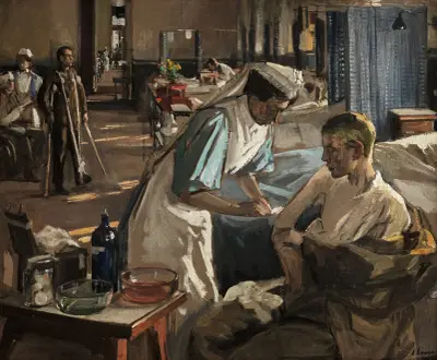 London Hospital av Sir John Lavery