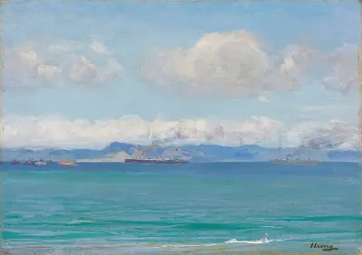 Tangierbukten av Sir John Lavery