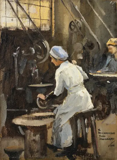 The Disc Maker av Sir John Lavery