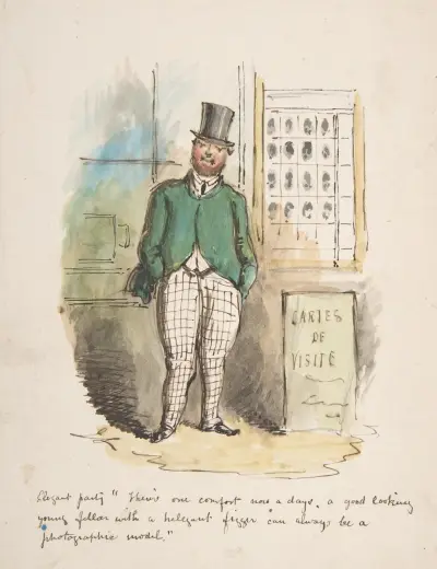 Comic Sketch von John Leech