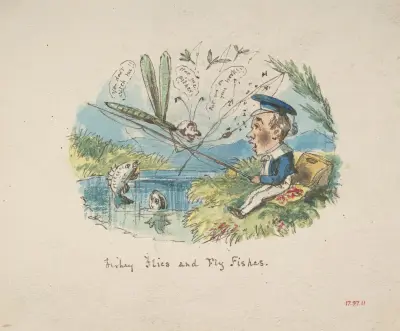 Fishey Flies and Fly Fishes av John Leech
