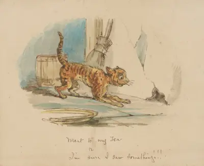 Meat to my tea – or – I’m sure I saw something!!!. av John Leech
