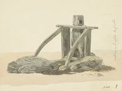 Cape Town Beach Stand, John Linnell
