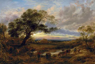 Kväll av John Linnell