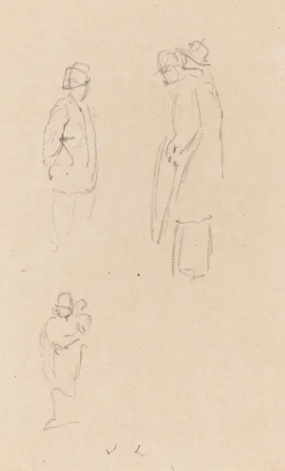 Figure Studies av John Linnell
