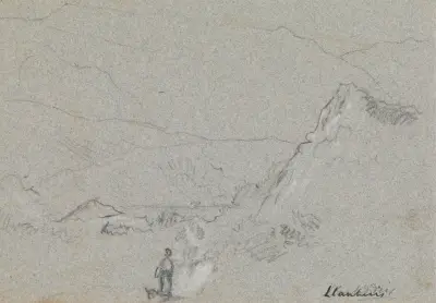Llanberis av John Linnell