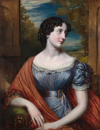 Miss Jane Puxley av John Linnell