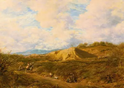Redhill Common, Surrey av John Linnell