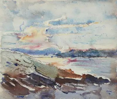 West Point, Maine, 1914 – nr 2 av John Marin