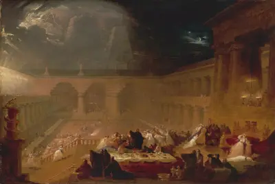 Belshassars gästabud av John Martin