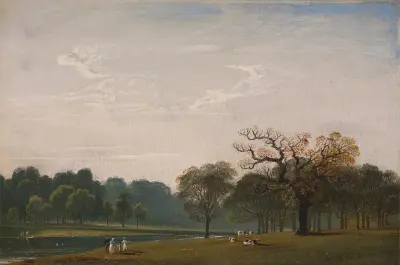 Kensington Gardens, 1815 – Nr. 3, John Martin