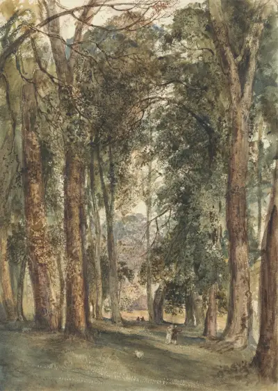 Kensington Gardens av John Martin