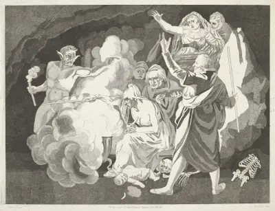 Henry VI, Part II; Act I, Scene iv, Mother Jourdaine, Himi— av John Opie