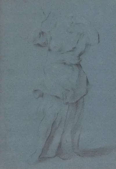 Study of a Draped Classical Torso av John Opie