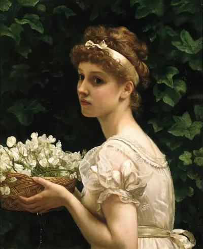 Pea Blossoms av Edward John Poynter