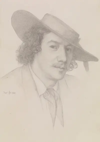 Portrait of Whistler av Edward John Poynter