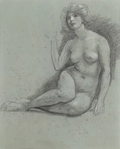 Studie till Lågvatten av Edward John Poynter