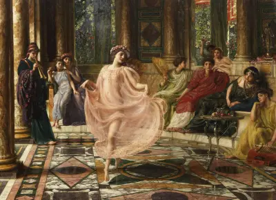 Den joniska dansen av Edward John Poynter