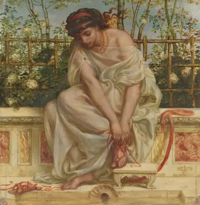 Sandaletten av Edward John Poynter
