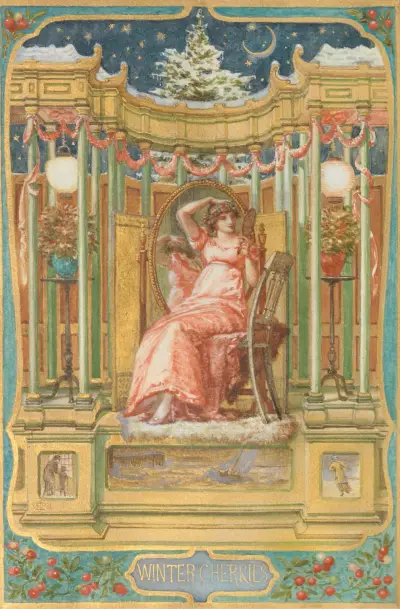 Vinterkörsbär av Edward John Poynter