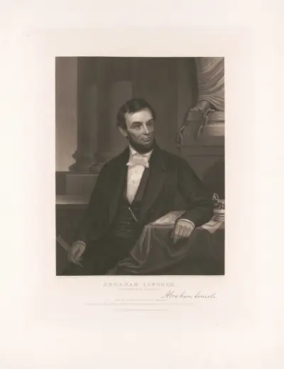 Abraham Lincoln – 16th president of the United States av John Sartain