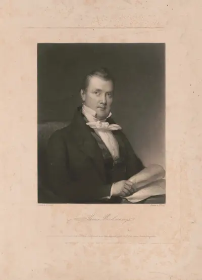 James Buchanan av John Sartain