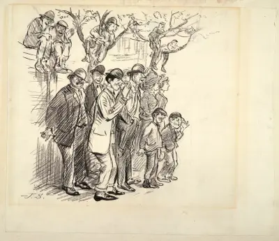 ‘Tee hee’ boys – Born with a vote and a partial sense of the ridiculous av John Sloan