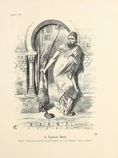 Ett turkiskt bad av Sir John Tenniel