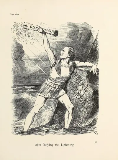 Ajax Defying the Lightning, Sir John Tenniel