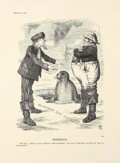 Arbitration, Sir John Tenniel