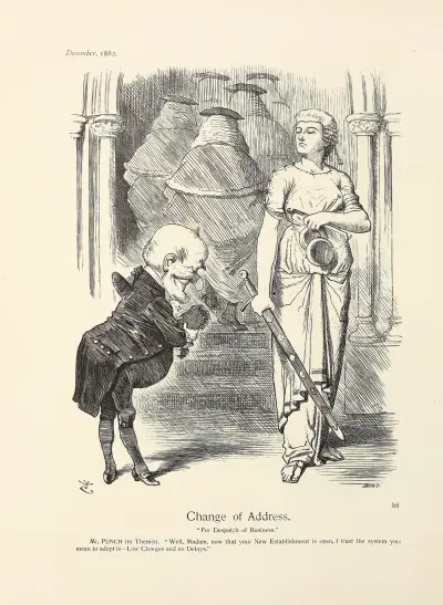 Change of Address, Sir John Tenniel