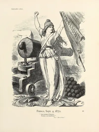 France, Sept. 4, 1870, Sir John Tenniel