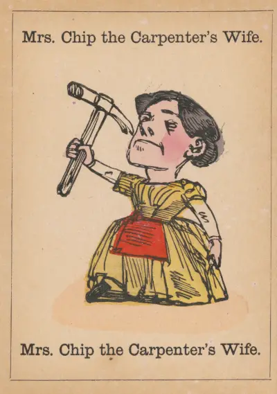Happy families Pl.14 av Sir John Tenniel