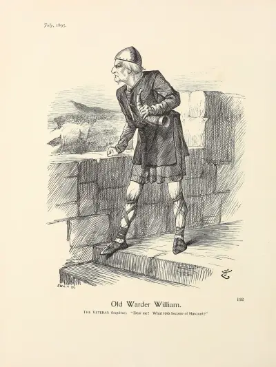 Old Warder William av Sir John Tenniel