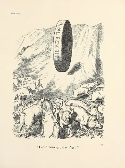 Panic amongst the Pigs, Sir John Tenniel