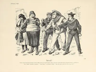 Saved!, Sir John Tenniel