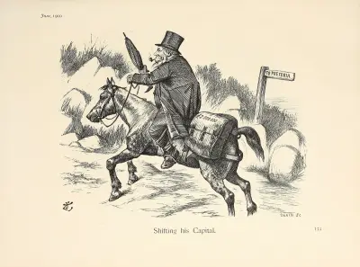 Shifting his Capital, Sir John Tenniel
