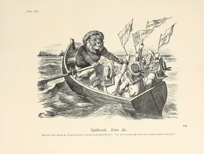 Spithead, 26 juni av Sir John Tenniel