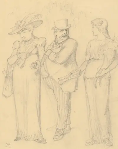 Stephen Grover Cleveland av Sir John Tenniel