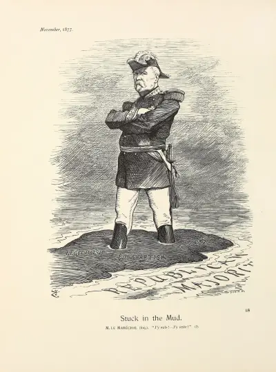 Fast i gyttjan av Sir John Tenniel